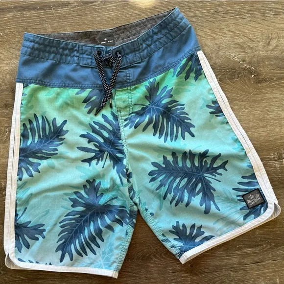 Rip Curl Swim Rip Curl Board Shorts For Boys Size 28 Bluegreen